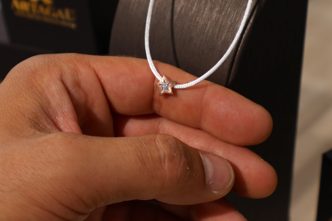 Privjesak Gold Diamond Star