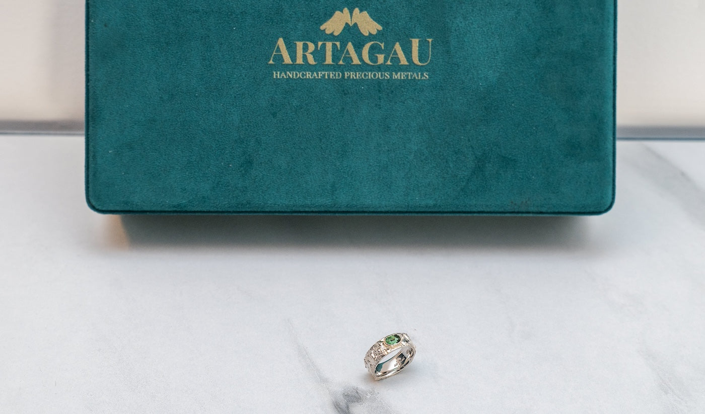 Prsten Diopside